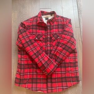 Todd Snyder Fleece Plaid Shirt Jacket